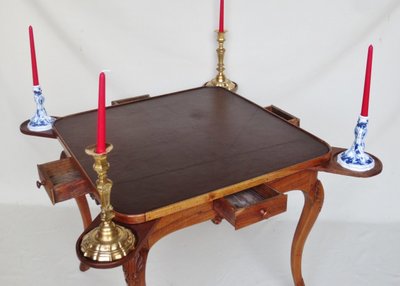 Lyonnaise games table, 18th century.