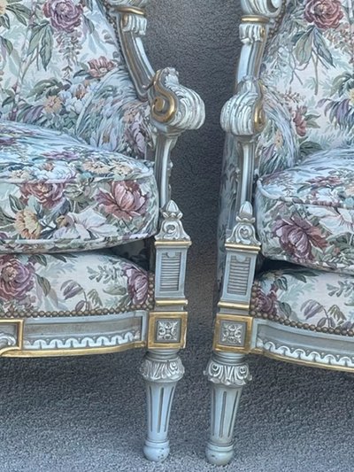 Pair of armchairs