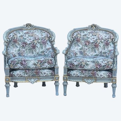 Pair of armchairs