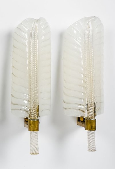 Set of 4 wall lights by André Arbus for VERONESE, 1950s