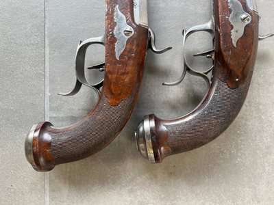 Pair of pistols from Duon in Nancy