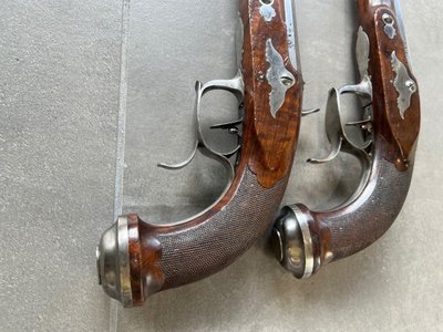 Pair of pistols from Duon in Nancy