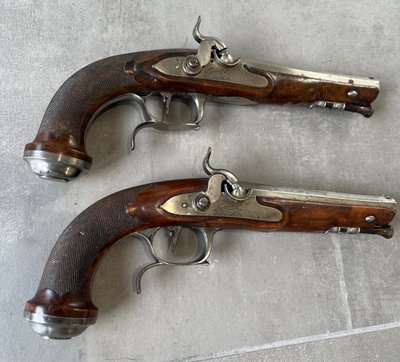 Pair of pistols from Duon in Nancy