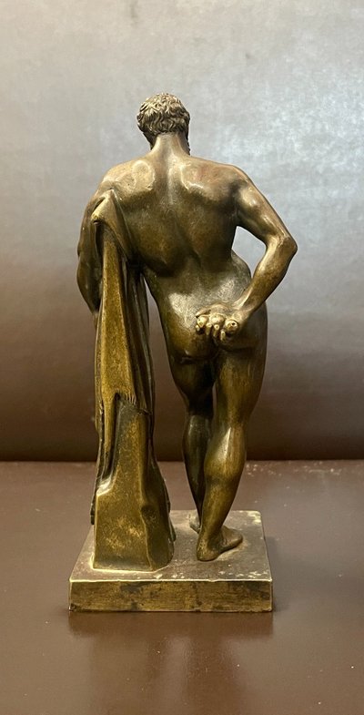 Small Bronze Edition of the Farnese Hercules, 19th Century