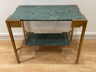 Marcel COARD (1889–1975), rare two-tier console table, signed