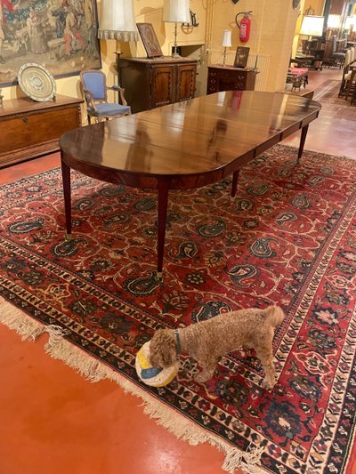 Louis XVI Mahogany Dining Table