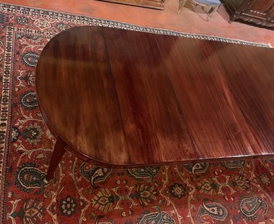 Louis XVI Mahogany Dining Table