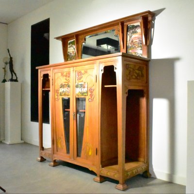 Italian Art Nouveau cabinet