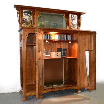 Italian Art Nouveau cabinet