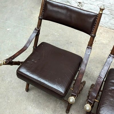 4 Empire Style Armchairs