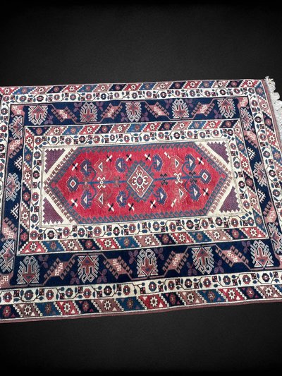 TURKISH HANDMADE KNOTTED WOOL RUG 220CM X 162CM