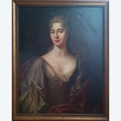 Portrait of a Woman in Bust