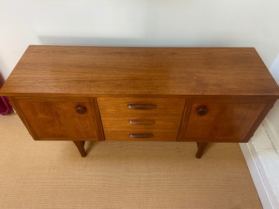 Small teak sideboard from the 60s.