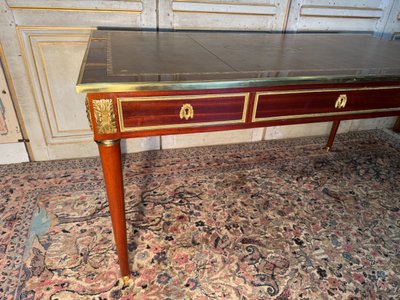 Large Louis XIV style desk from the end of the 19th century