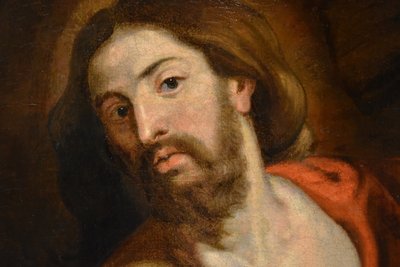 Anthoon Van Dyck (antwerp 1599 - London 1641) Workshop - Christ Carrying The Cross