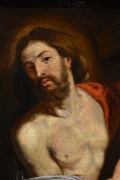 Anthoon Van Dyck (antwerp 1599 - London 1641) Workshop - Christ Carrying The Cross