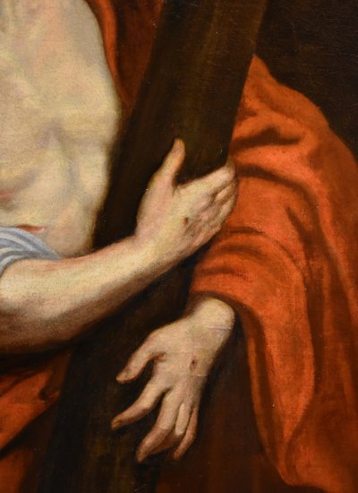 Anthoon Van Dyck (antwerp 1599 - London 1641) Workshop - Christ Carrying The Cross