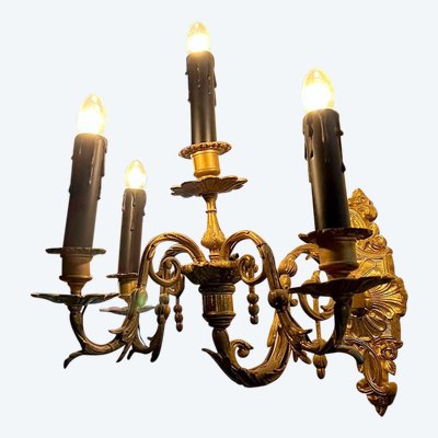 Pair of Louis XV Style Wall Lights