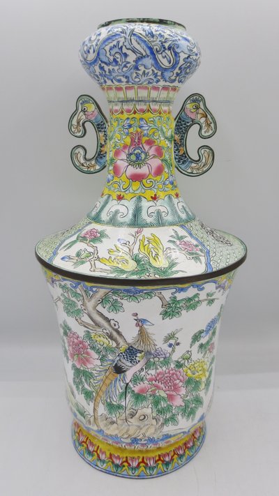 Paire de vases, Chine XIXe siècle. 