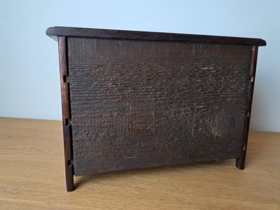 Master's Chest of Drawers, Varnished Wood, Late 18th/early 19th century.