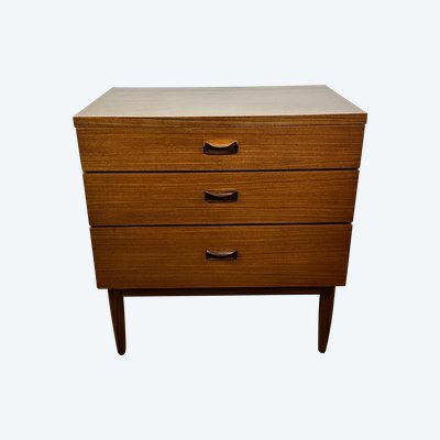 Commode anglaise en teck vintage 1960 Wrighton