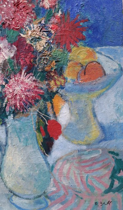 François GALL (1912-1987) - Bouquet of Dahlias