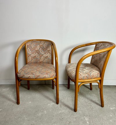 Chairs (set of 6) Baumann model Champagne 1980'S