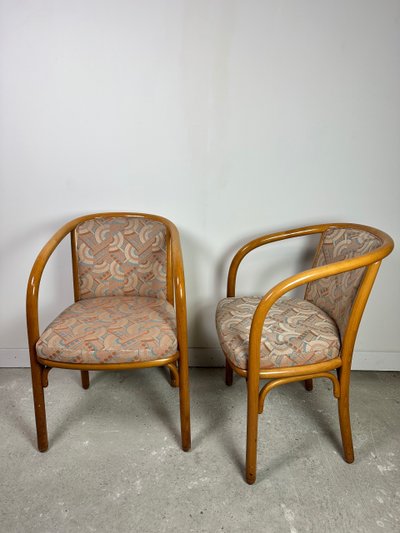 Chairs (set of 6) Baumann model Champagne 1980'S