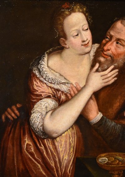 The Mismatched Couple, 17th Century Flemish School