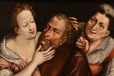 The Mismatched Couple, 17th Century Flemish School