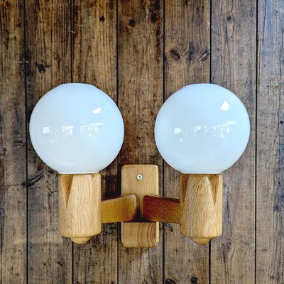 Pair of Guillerme and Chambron wall lights