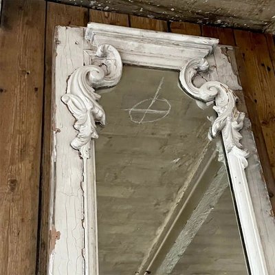 Louis XV Style Wood Panel Mirror