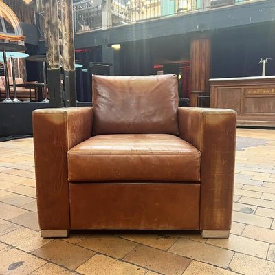 Leather Club Chair