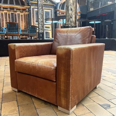 Leather Club Chair