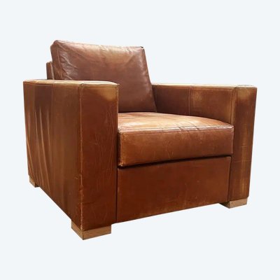 Leather Club Chair