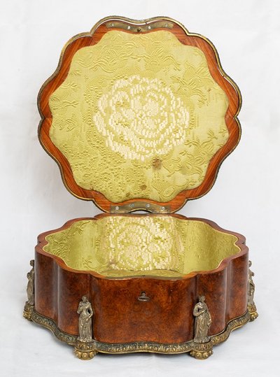 Antique jewelry box, France, 19th century.