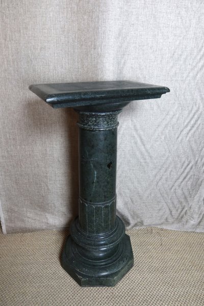 Large 19th century marble stool