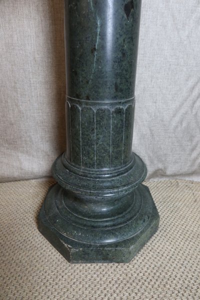 Large 19th century marble stool