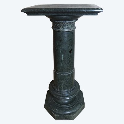 Large 19th century marble stool