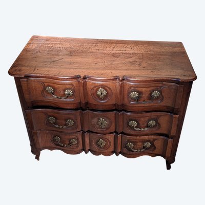 18th century crossbow chest of drawers