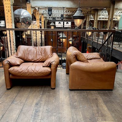 Pair of Cassina armchairs