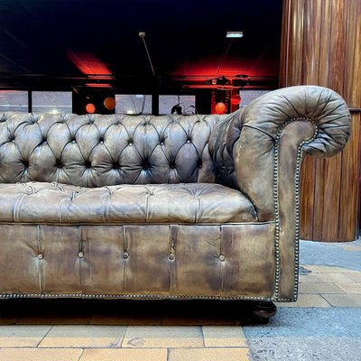 Antique Leather Chesterfield