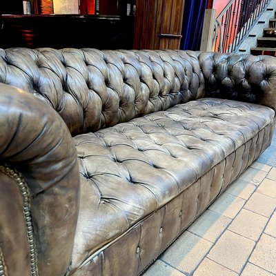 Antique Leather Chesterfield