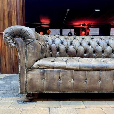 Antique Leather Chesterfield