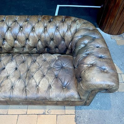 Antique Leather Chesterfield