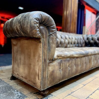 Antique Leather Chesterfield