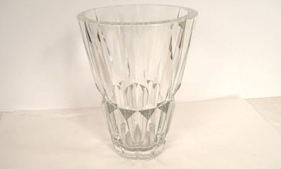 Saint-Louis Cut Crystal Vase France Camaret Model 20th Century