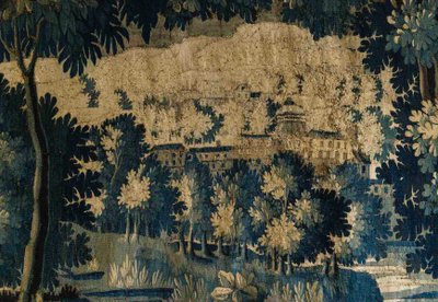 A tapestry from the AUBUSSON factory, early 18th century