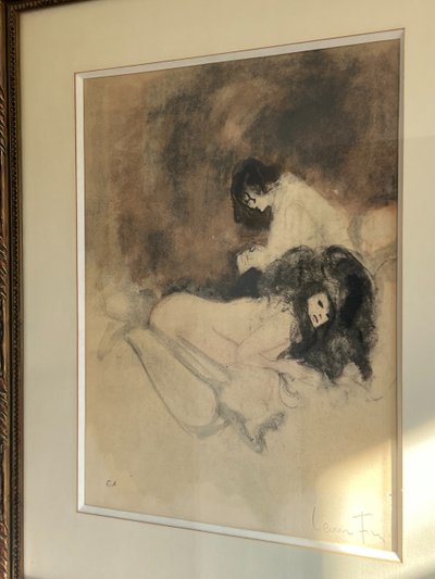 Couples of women, Leonor Fini, Lithographs