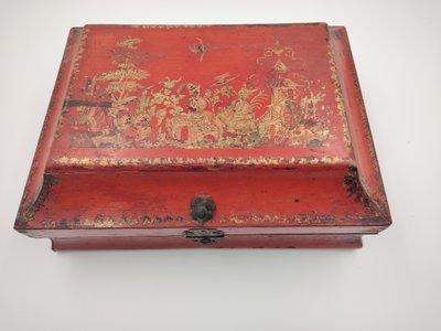 18th century wig box